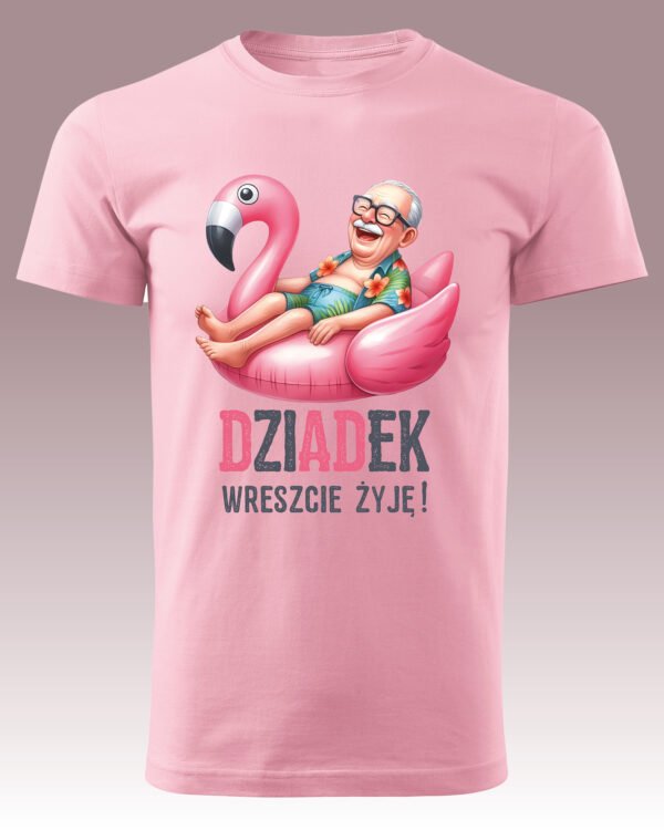 Koszulka na Dzień Dziadka Dziadek Wreszcie Żyję!